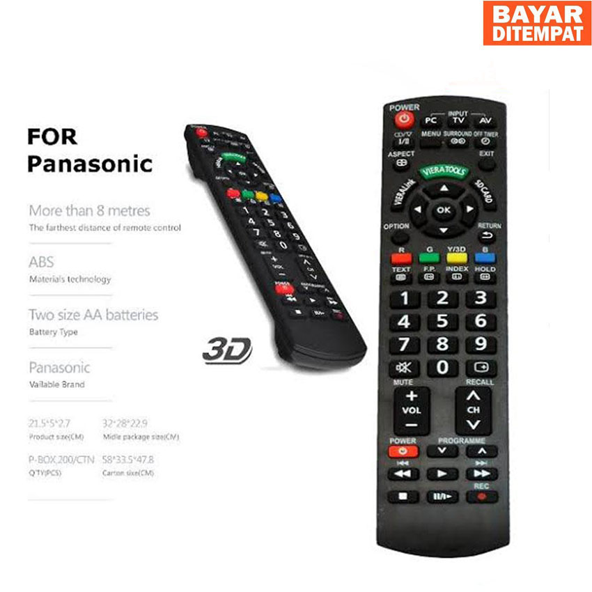 Remote Tv LED Panasonic Dijamin Pasti CONNECK Pasti Bisa