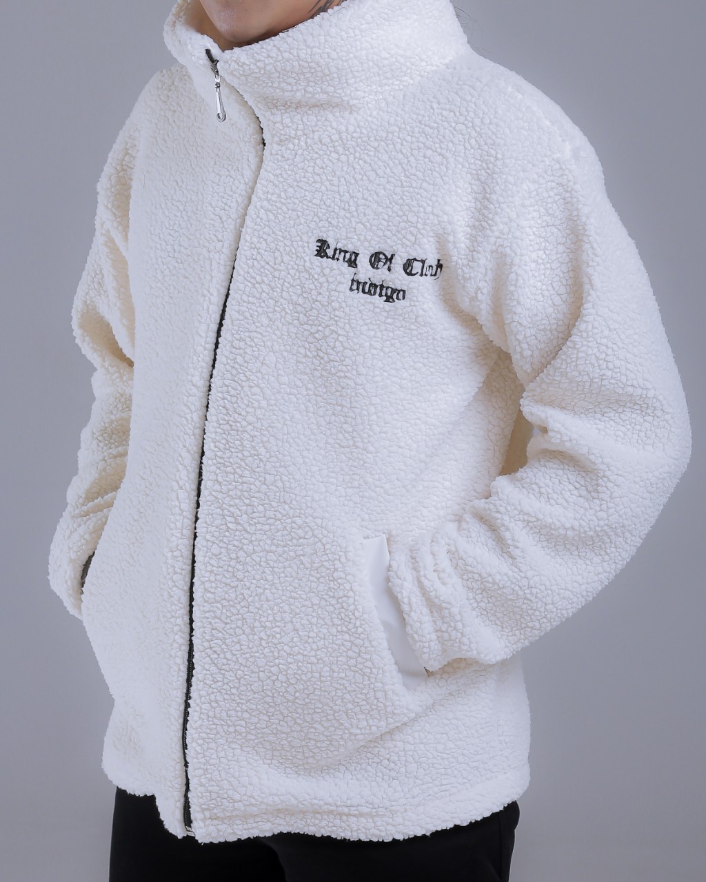 Teddy Jacke New Yorker Flauschige Jacke Teddyfell Jacke New Yorker