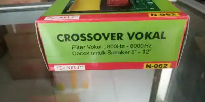 Crossover vokal crossover 1 Way Crossover midrange crossover array