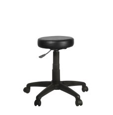 Ergosit Kursi Bar Roundcapster Basic - Hitam - Khusus Jakarta
