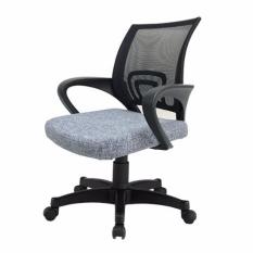 Ergotec M51 Kursi Kantor Staff - Hitam/Abu-abu - Khusus Pengiriman Jakarta, Tangerang, & Bekasi