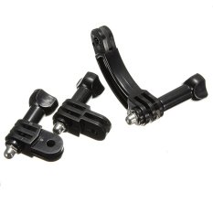 Sambungan Arms + 90 ° Rotary Connejorr + Sekrup untuk GoPro Kamera HD HERO 2 3 3 + 4- INTL