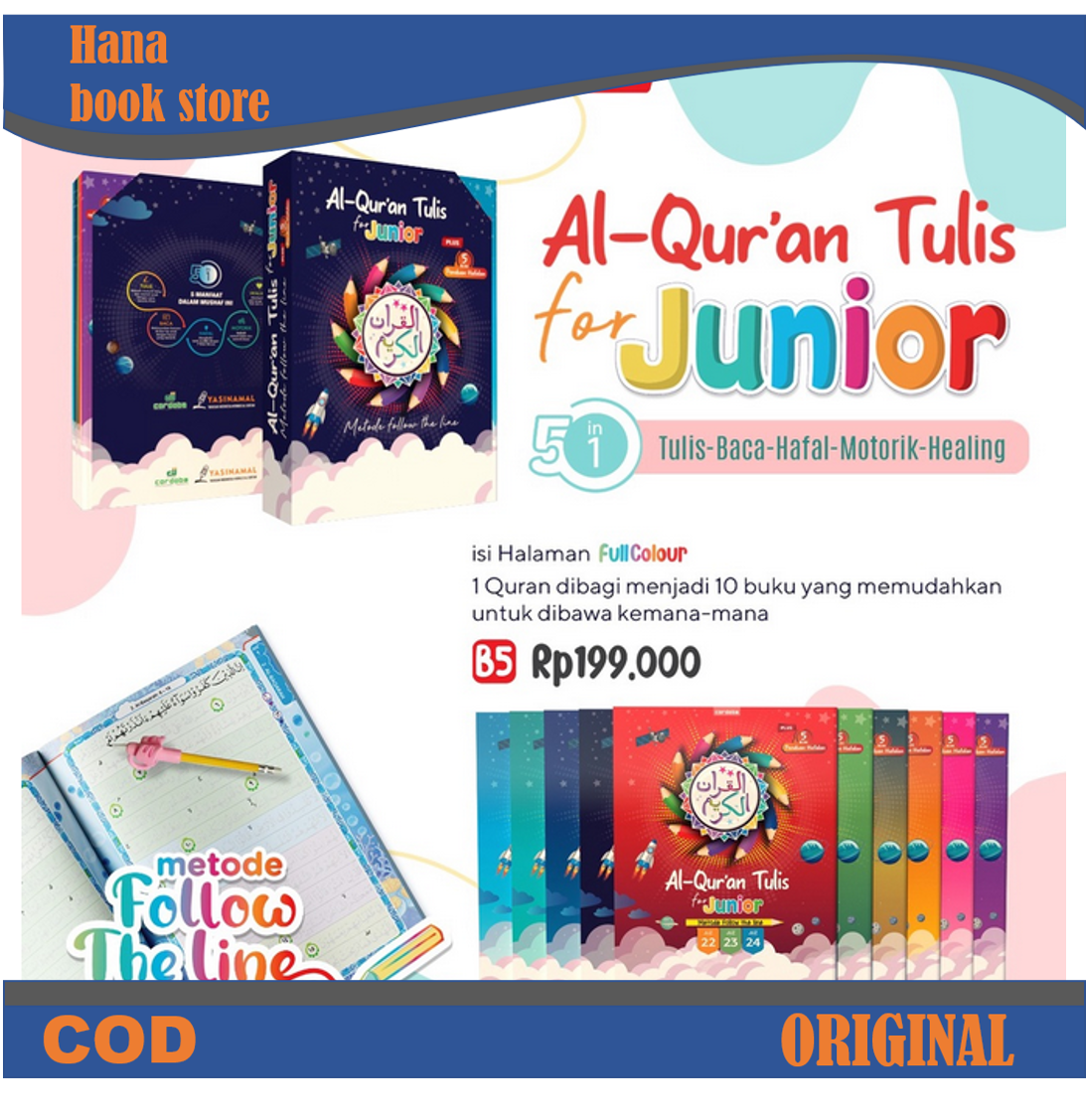 Jual Mushaf Tulis Al Quran 30 Juz Terbaru Lazada Co Id