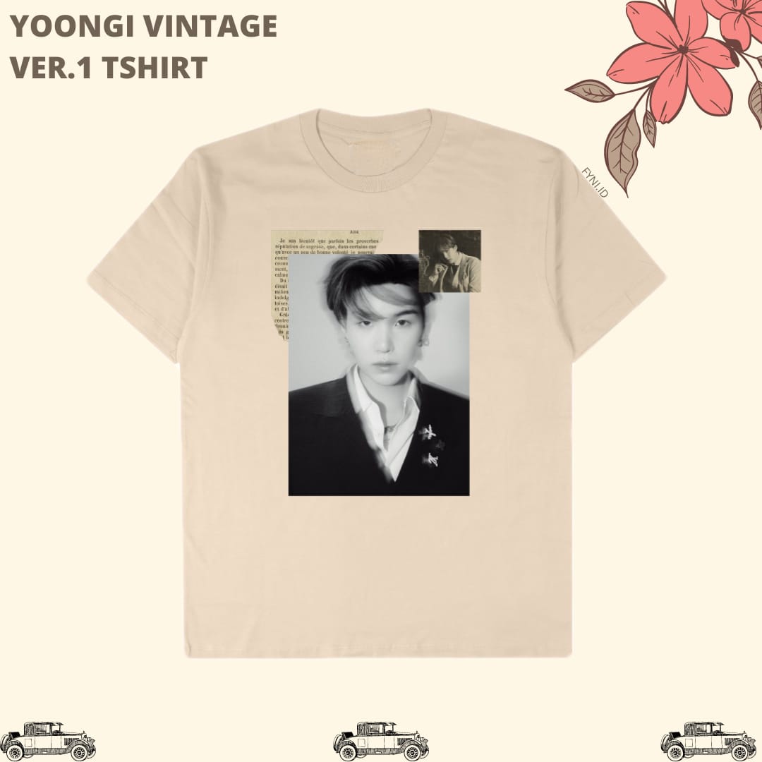 BTS VINTAGE VERSI 1 TSHIRT | Lazada 