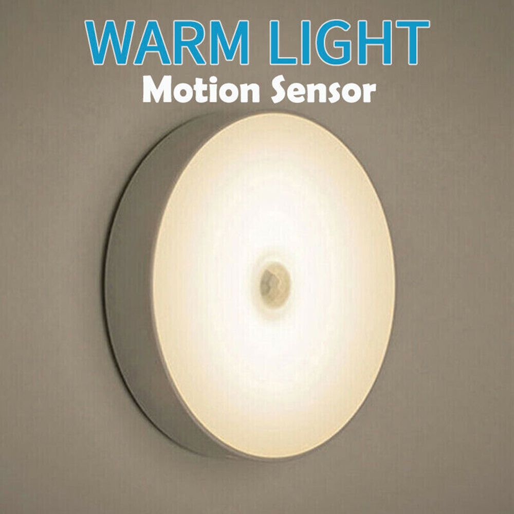 Vermill mini nhà bếp tủ treo tường led không dây ánh sáng ban đêm cơ thể con người cảm ứng đèn cảm biến chuyển động usb có thể sạc lại