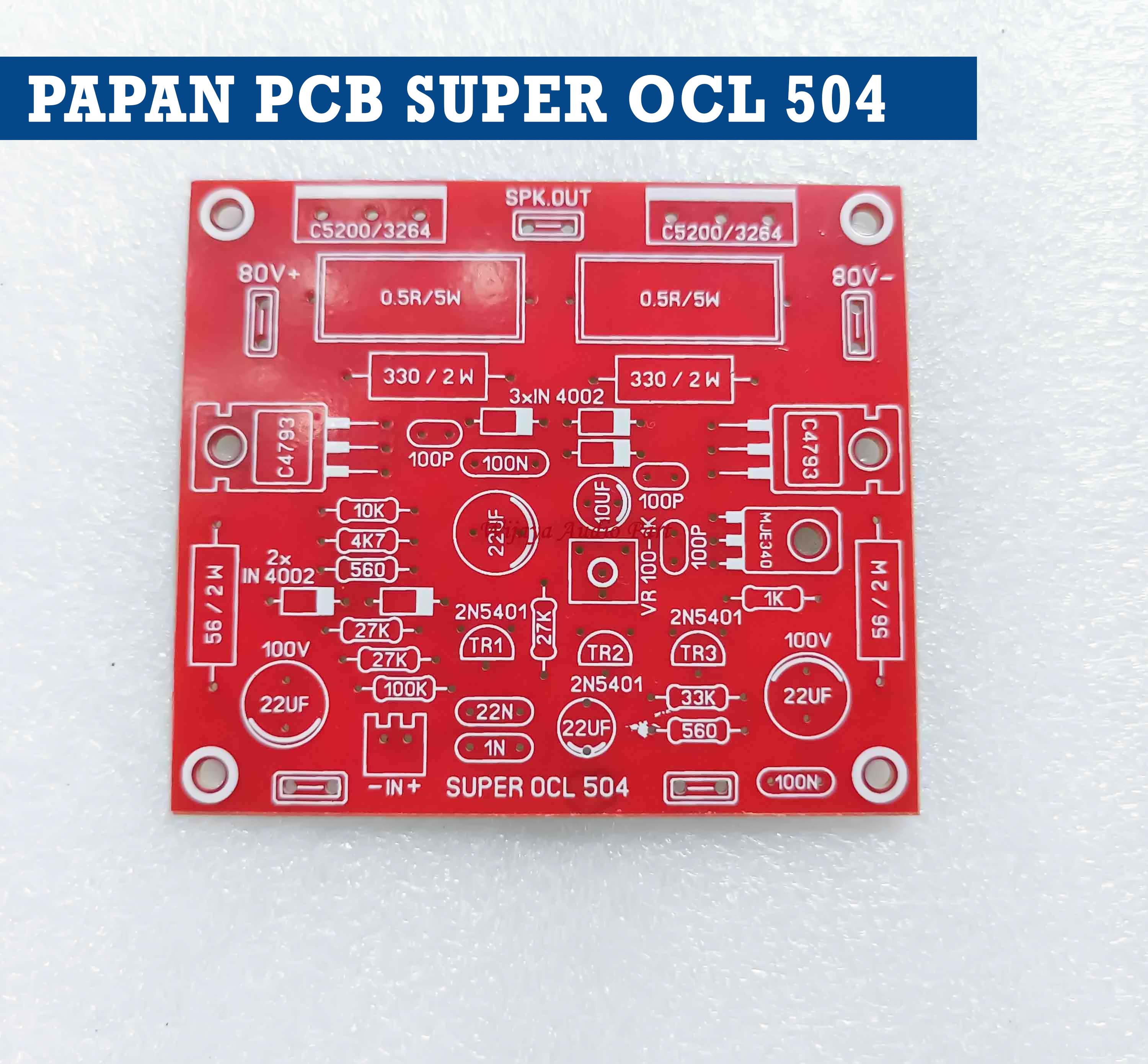 1 BUAH PAPAN PCB SOCL 504 - PCB SOCL 504 Merah | Lazada Indonesia