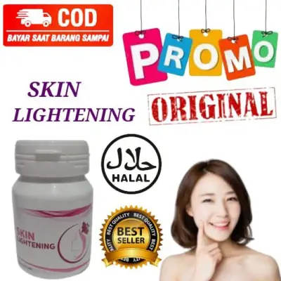 Skin Lightening Ori 10 kapsul I Pemutih kulit dan seluruh tubuh alami