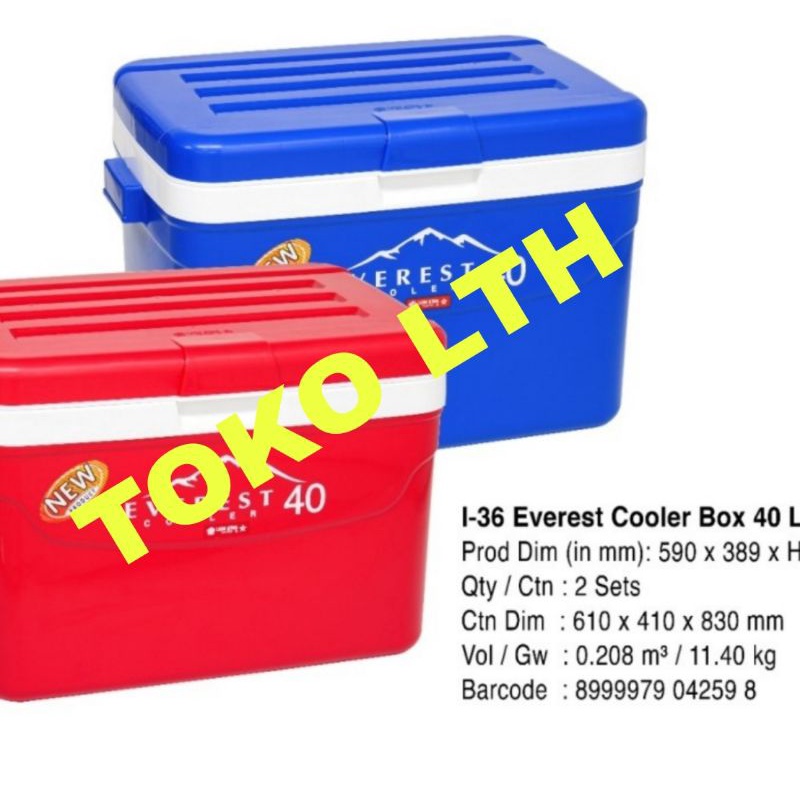 Cool Box 40 Litre Esky Icey-Tek 40 Litre Cool Box Commercial