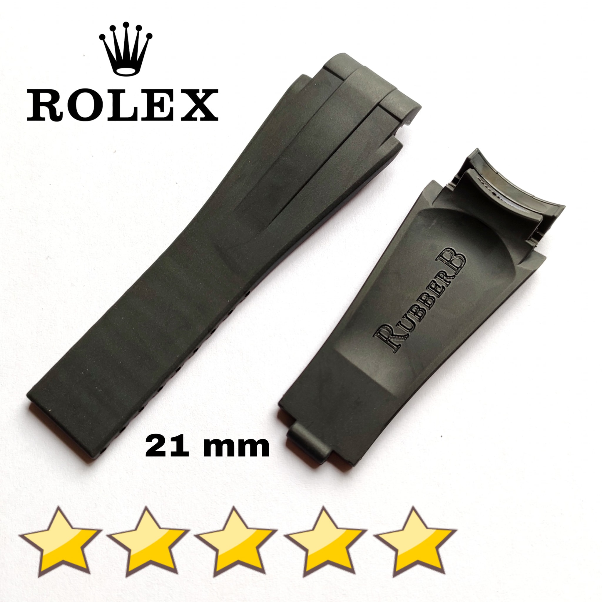 STRAP TALI ROLEX RUBBER B KHUSUS ROLEX 