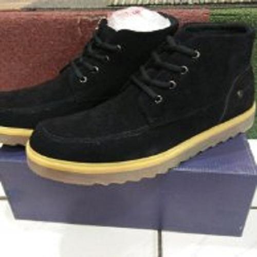 sepatu GEOX BOOST PRIA (HUNGRI SHOP) BLACK
