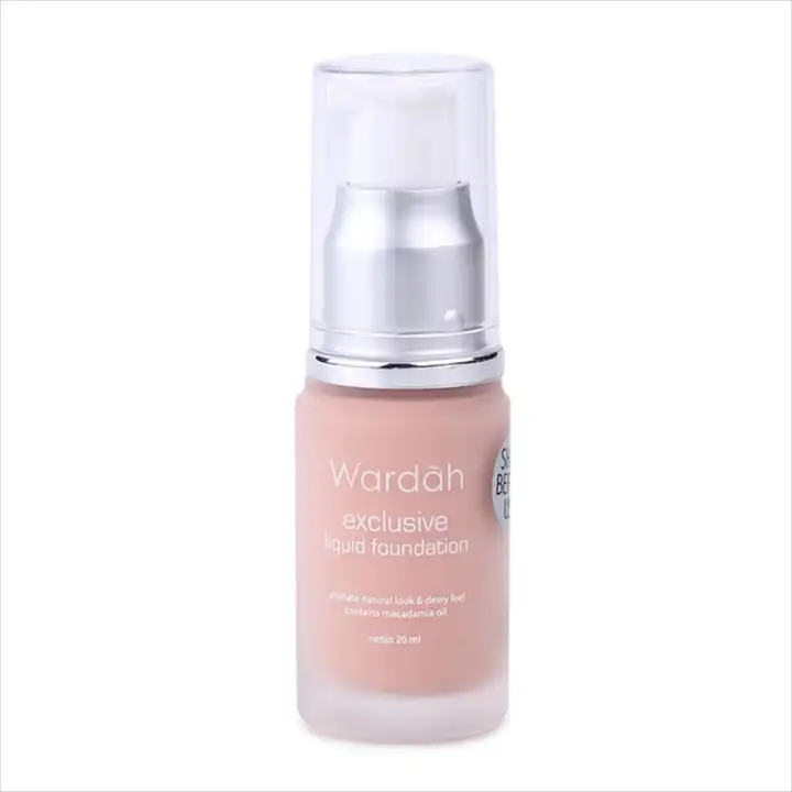 sheer pink wardah foundation
