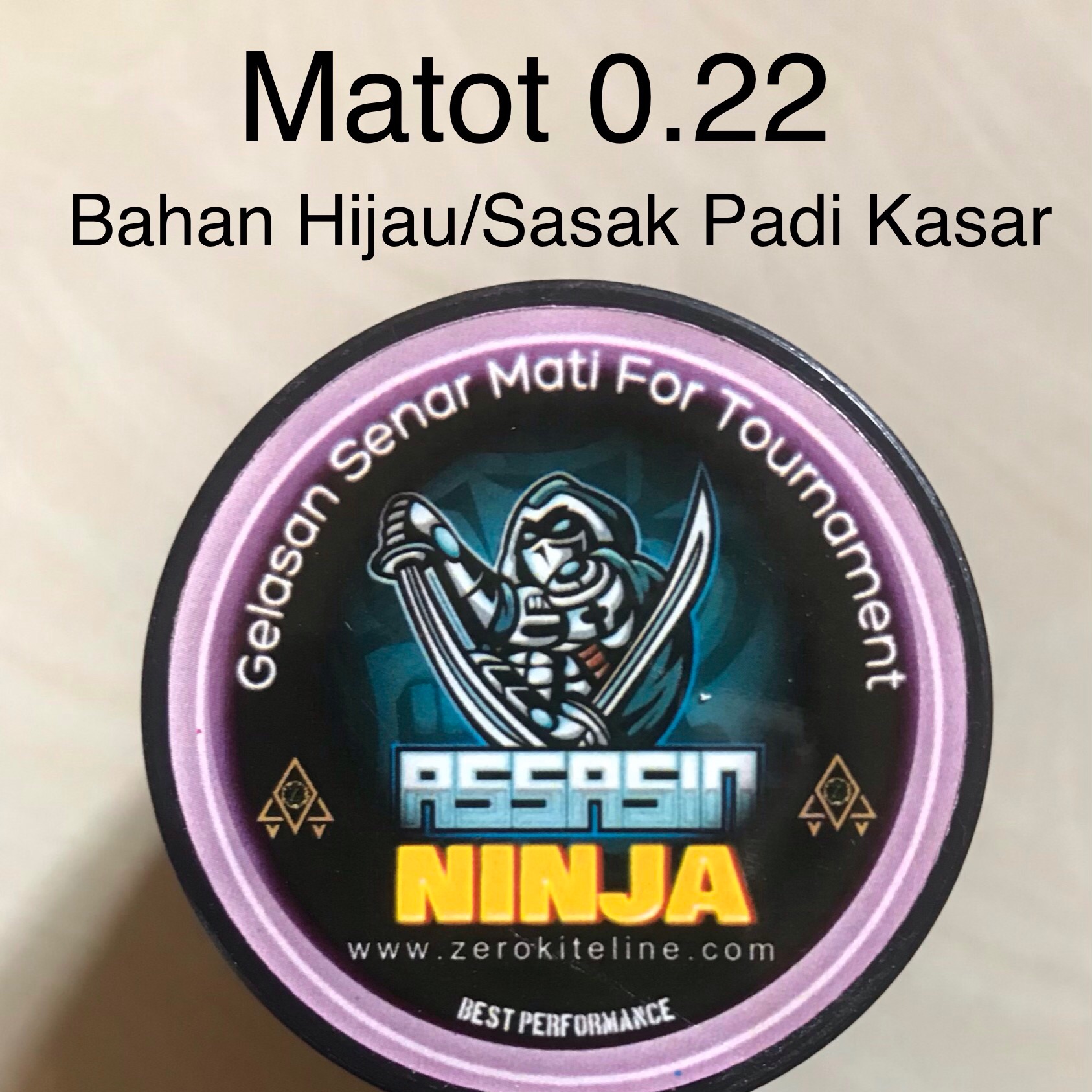 Gelasan Senar Matot Terbaik Ninja Assasin 022 Tajam Intuk Lomba Turnamen Layang Layang Full Treatment Lazada Indonesia