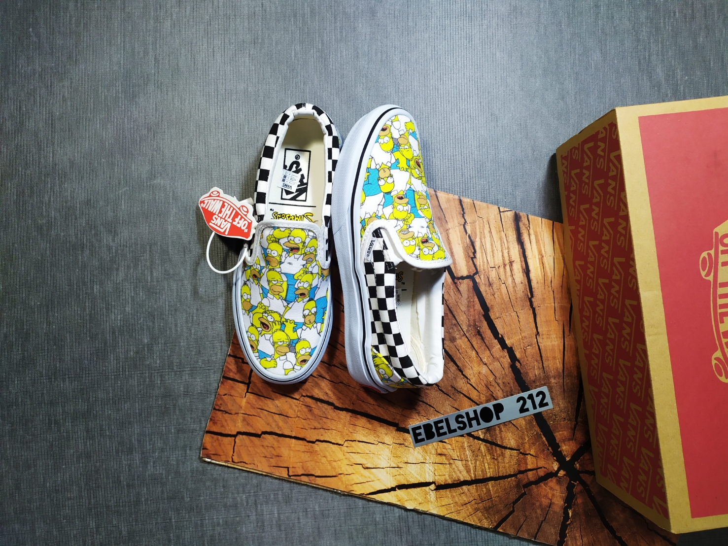 the simpsons custom vans
