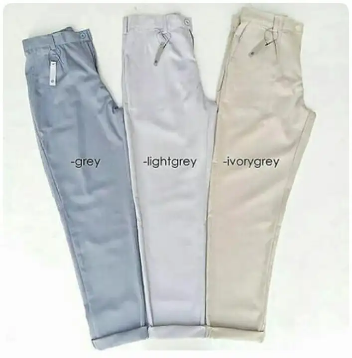 baggy pants light grey