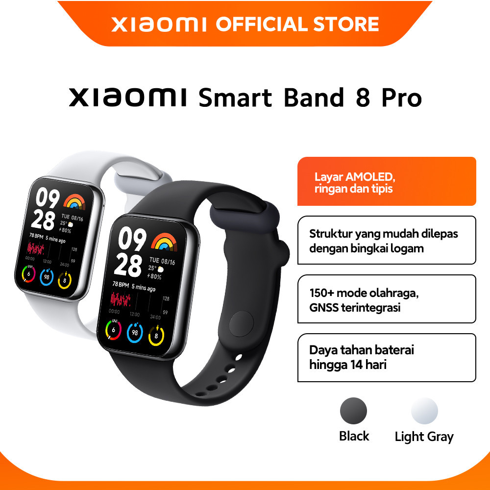 Xiaomi Smart Band Pro Layar AMOLED Daya Tahan Baterai 14