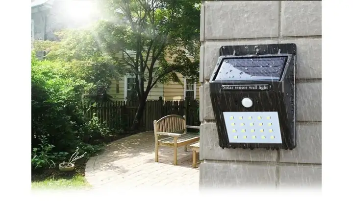 Ais Solar Sensor Wall Light 20 Led Lights Outdoor Lighting Ais Solar Sensor Wall Light 20 Led