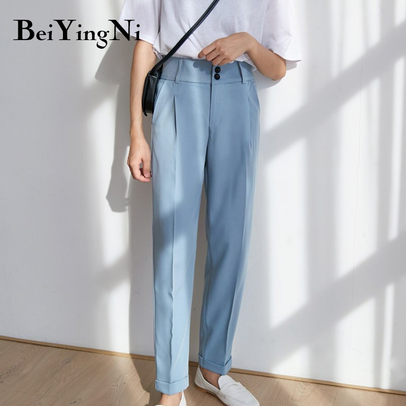Jual Ladies High Waisted Pants Terbaru 