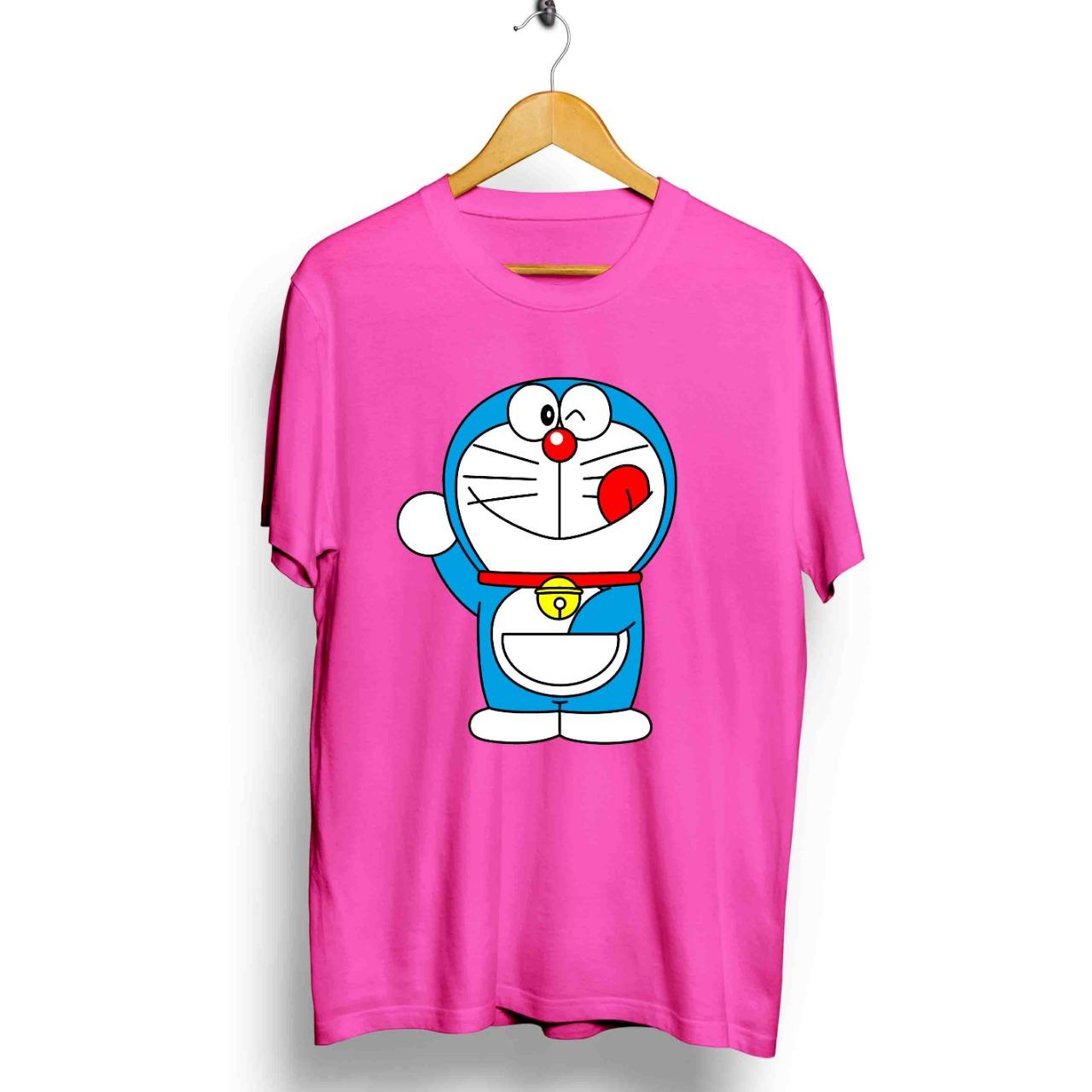 Toko Balonku K DORAEMON PINK Kaos Distro Bandung Kaos Pejuang Rupiah Kaos Distro Pria Kaos Oblong Pria Kaos Olahraga Pria Uni Baju Pria T Shirt