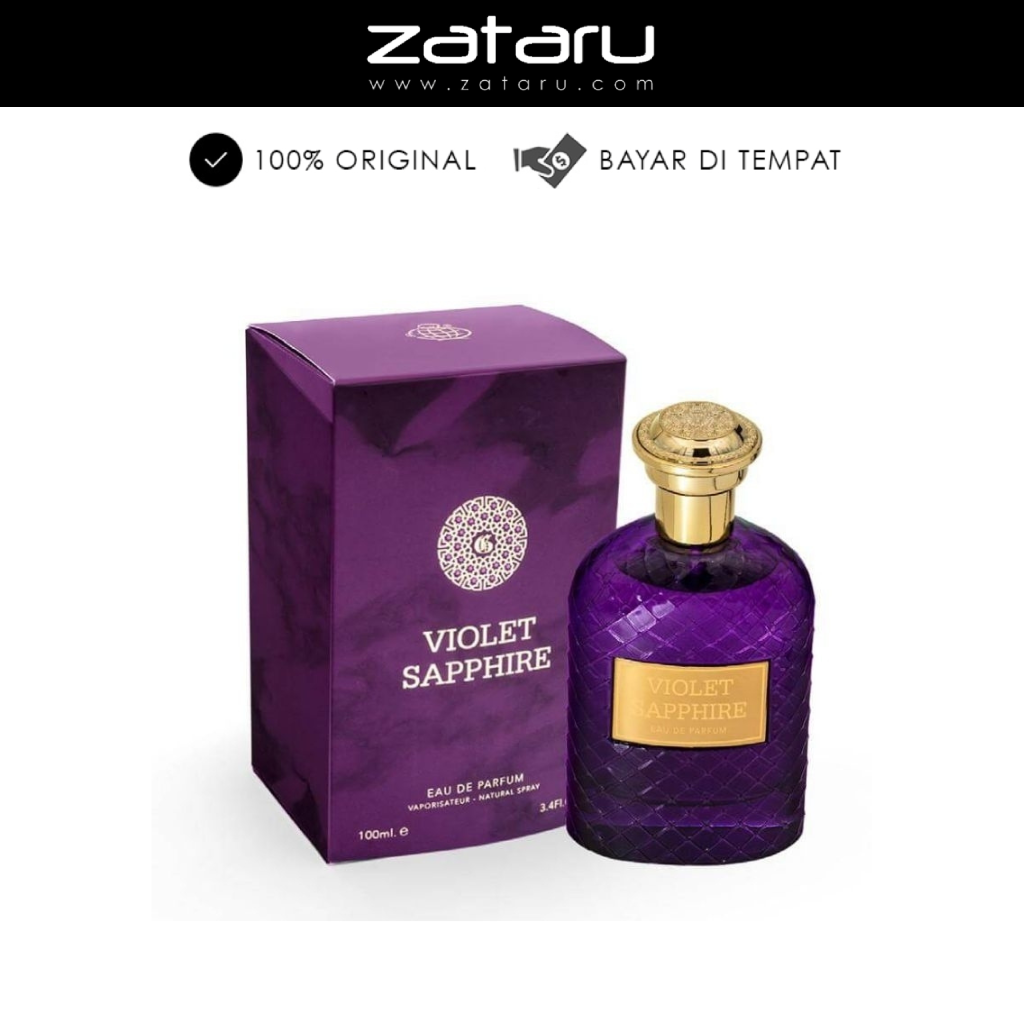 Fragrance World Violet Sapphire Unisex EDP 100 ML Lazada Indonesia