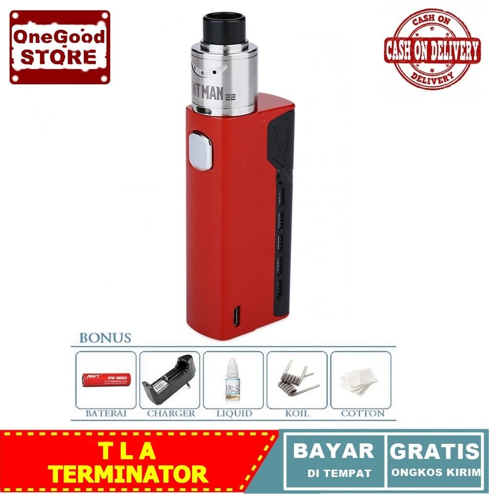 OneGood - Paket Siap Ngebul TLA Terminator Rokok Elektrik Vape TLA + Free Baterai Kabel Data Coil Liquid Kapas OneGood - Paket Siap Ngebul TLA Terminator Rokok Elektrik Vape TLA + Free Baterai Kabel Data Coil Liquid Kapas