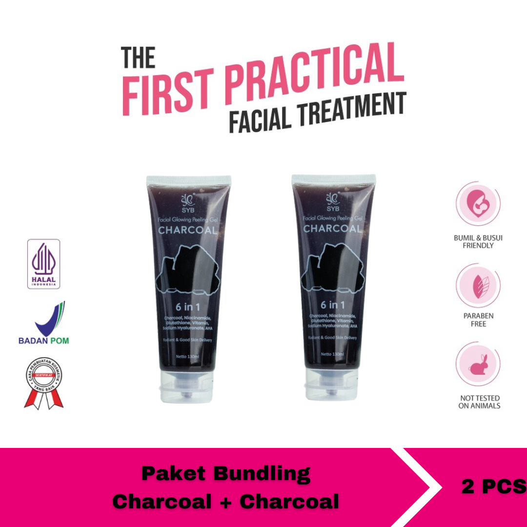 Syb Facial Glowing Peeling Gel Scrub Wajah 130ml Lazada Indonesia