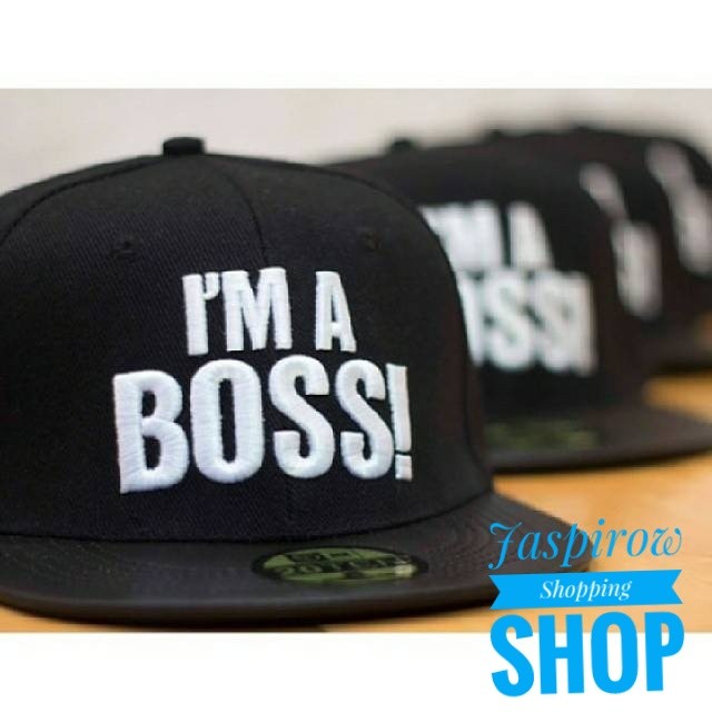 Gratis Ongkir Topi Snapback I'M A Boss 
