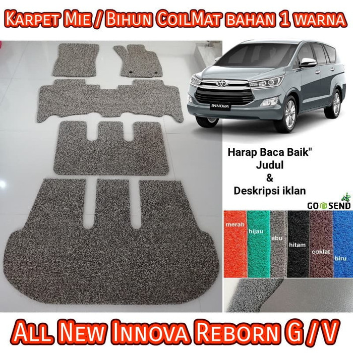 Karpet Mie Innova Reborn: Transformasi Estetika dan Fungsionalitas Kabin