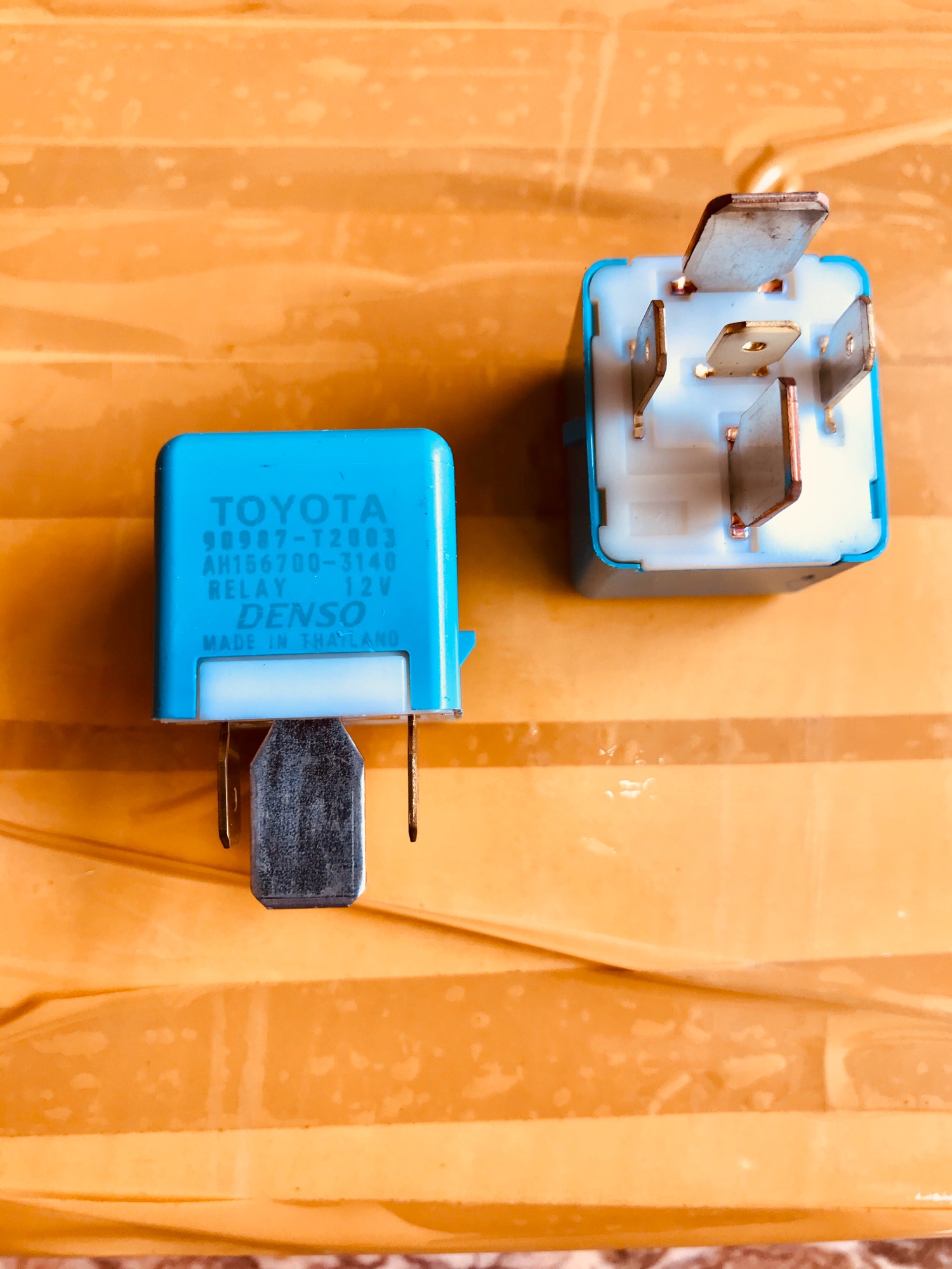 Relay Denso Biru kaki 5 12V mobil Toyota Innova Fortuner Lazada Indonesia
