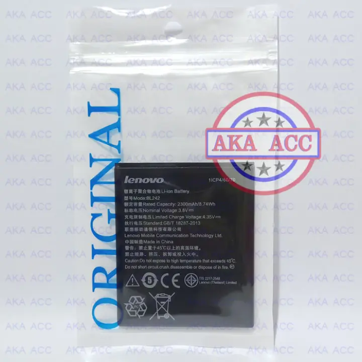 Batre Lenovo A6600 Plus Bl242 Batu Battery Baterai A6600d40 Original Lazada Indonesia