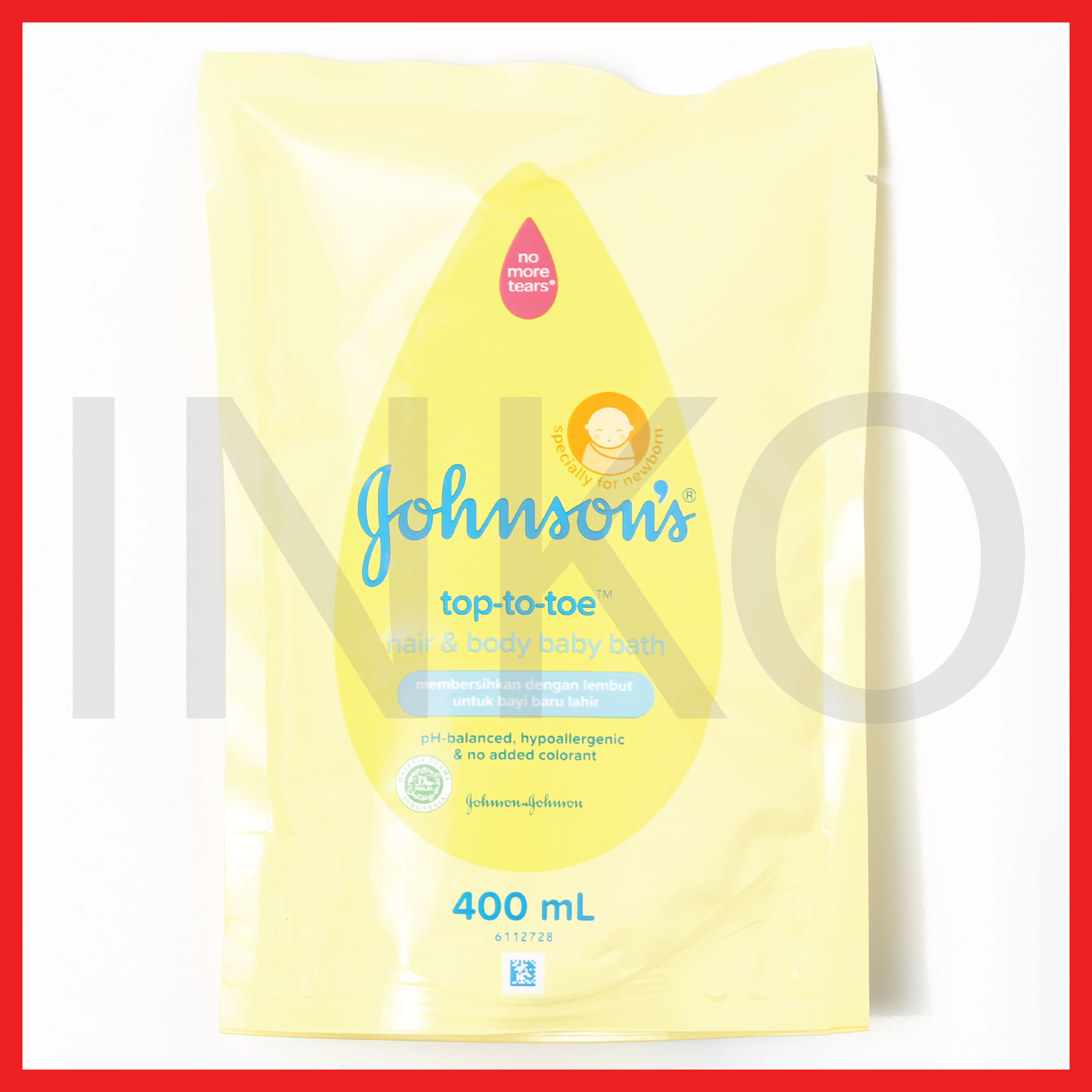 Johnsons Top To Toe Hair Body Baby Bath Membersihkan Lembut Ref 400ml Lazada Indonesia