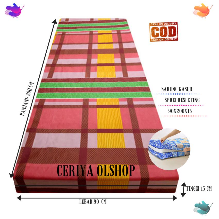 Sarung Kasur Busa / Cover Busa uk 90x200x15 Single
