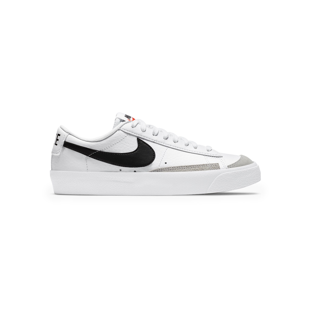blazer white low