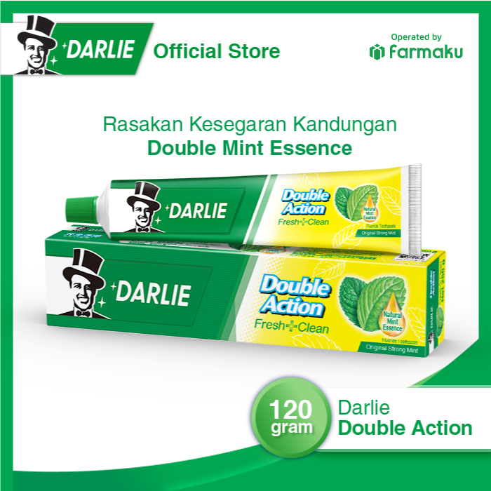 DARLIE Pasta Gigi Double Action Mint 120 g 1 Pcs Lazada Indonesia