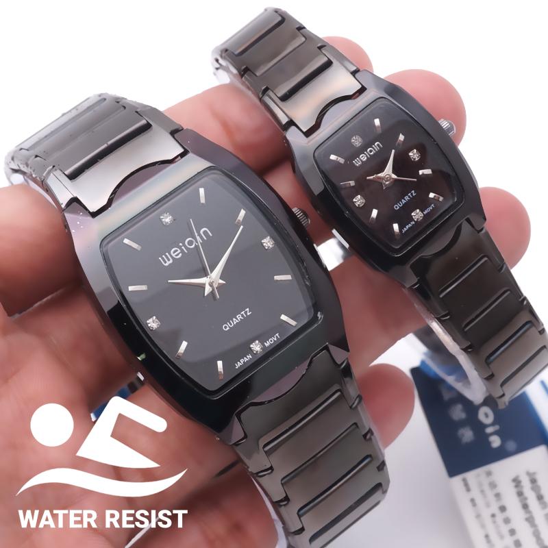 Jam Tangan Couple Original Classic Weiqin W4194 Anti Air Water Resist Proof Klasik