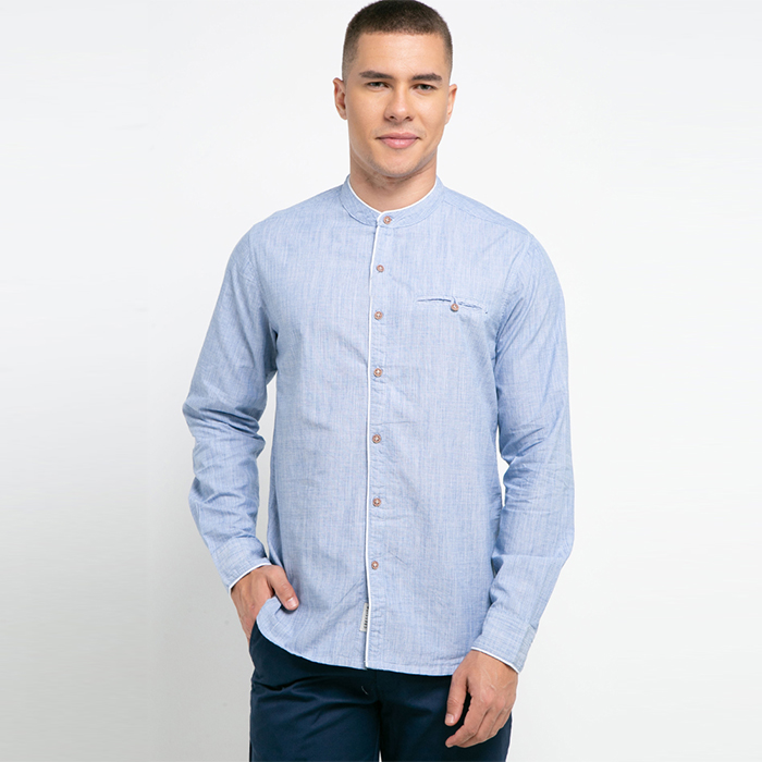 Jual Mandarin Collar Shirt Terbaru 