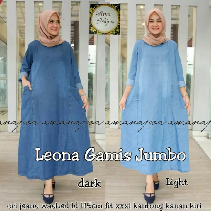 Termurah Baju Anshop Grosir Gamis Leona Gamis Jumbo Dilan Jumbo Basic Maxy Abaya Jeans Basic Maxy
