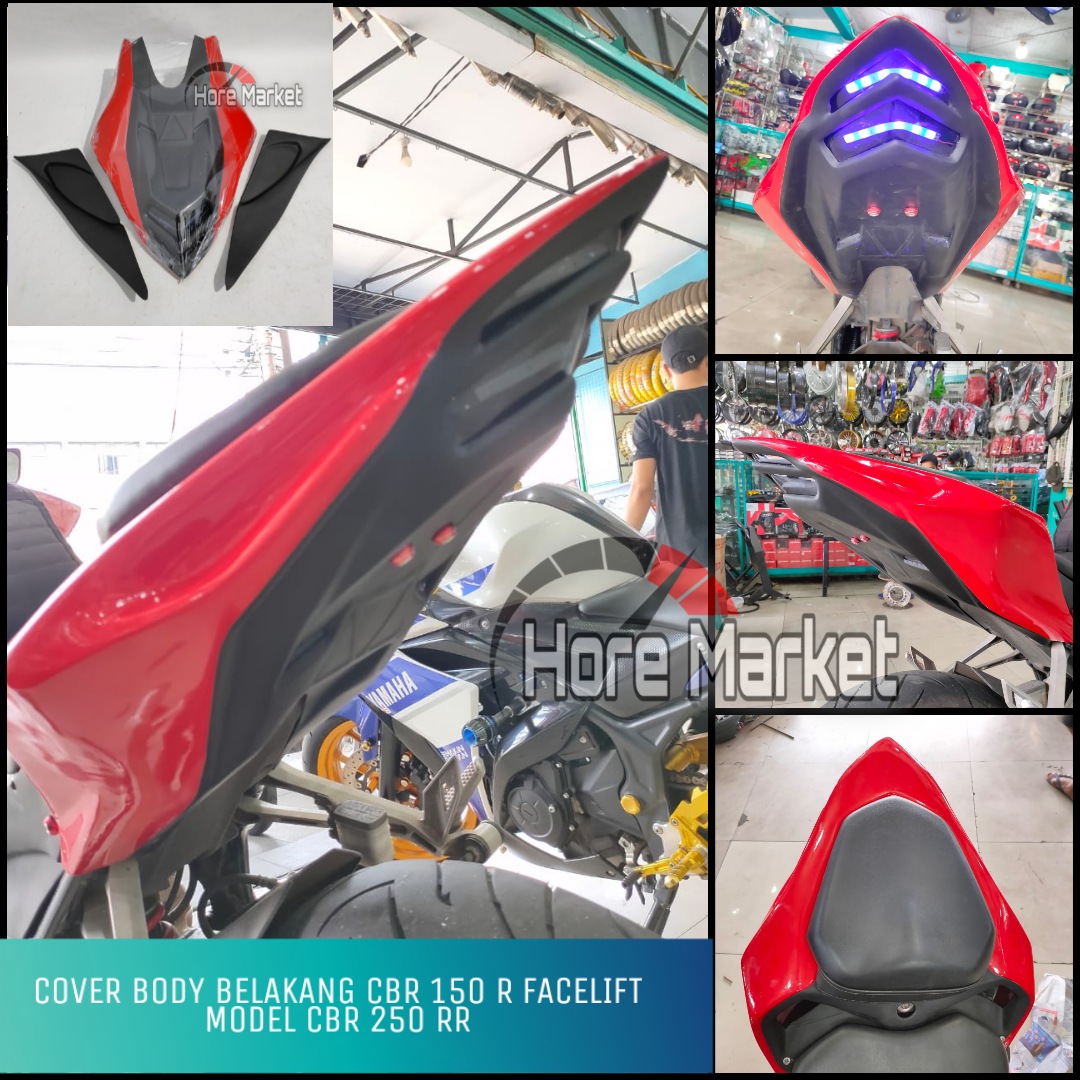 COVER BODY BELAKANG CBR 150R FACELIFT MODEL CBR 250RR BODI SAMPING CBR BODY CBR 150R K45G K45N 2016 2017 2018 2019 2020 Lazada Indonesia