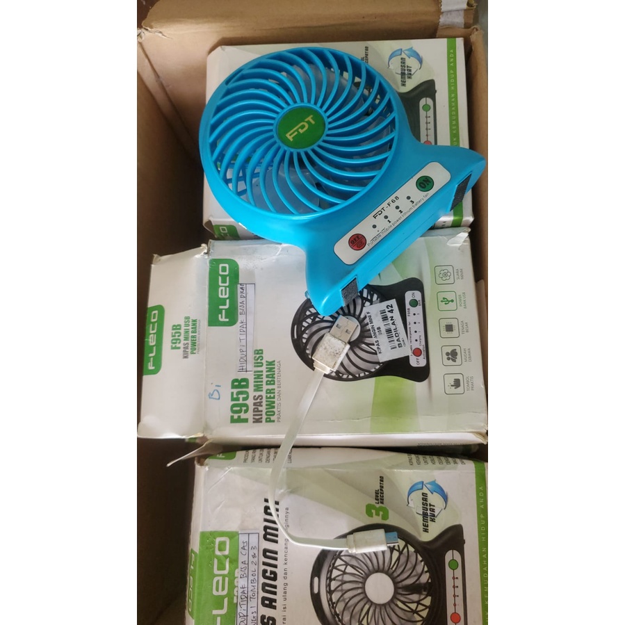 Unportable Fan Kipas Mini Tidak Portabel ( Fungsi Cas Abnormal / Cas