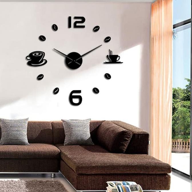 Jam Tembok DIY Jam Dinding Dekorasi Jam Rumah Ruang tamu Kamar tidur