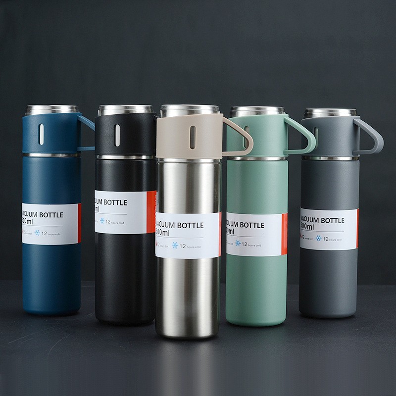 READY (COD) Termos SULTAN Set Vacuum Flask Thermos Set Bonus Gelas 3 in ...