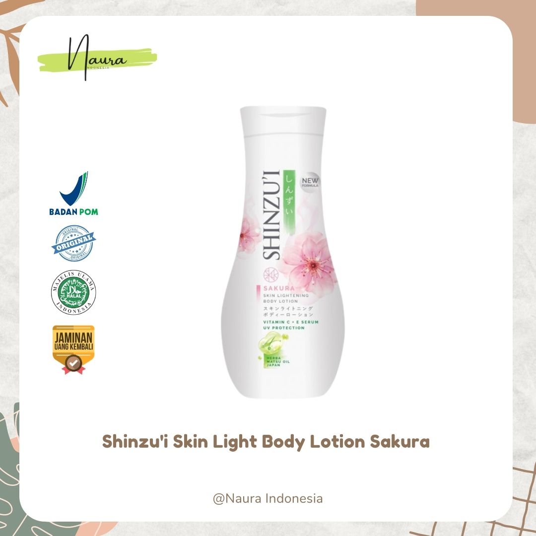 Shinzui Body Lotion Sakura (2 Ukuran) Lazada Indonesia