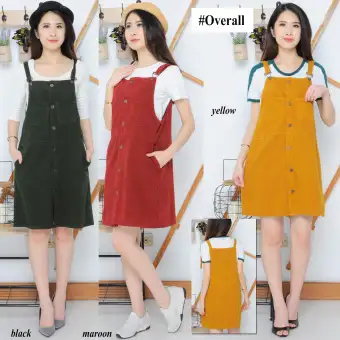 overall dress korea
