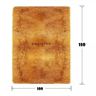 Papryllia Kain Bulu Rasfur Lembut Untuk Background Alas Foto Onlineshop Alas Meja Bahan Untuk Karpet Ukuran 150x100cm Coklat Muda Lazada Indonesia