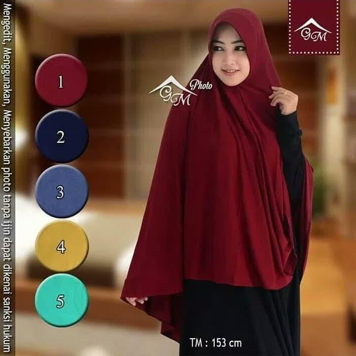 PROMO HARGA DISKON/SALE MURAH JILBAB/HIJAB/BERGO JUMBO PET SYAR'i/KHIMAR TERBARU