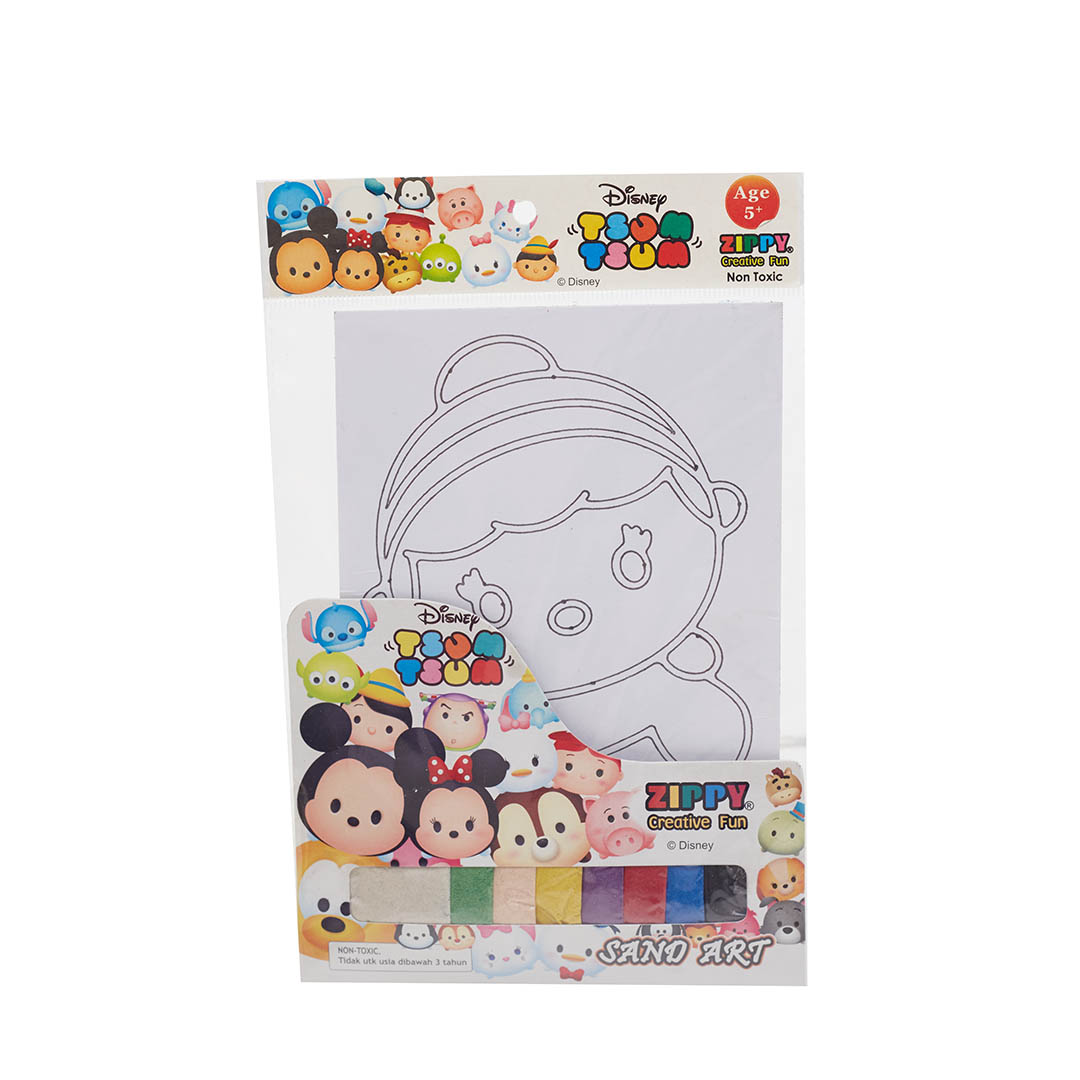 Character Land - Set Menggambar Mewarnai Disney Tsum Tsum Sand Art Opp ...