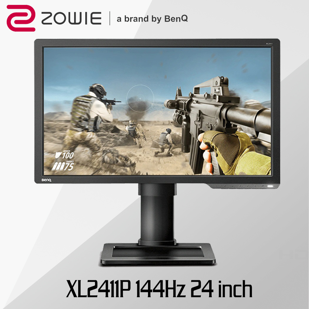 BenQ ZOWIE XL2411P 144Hz 24インチゲーミングモニター - ディスプレイ