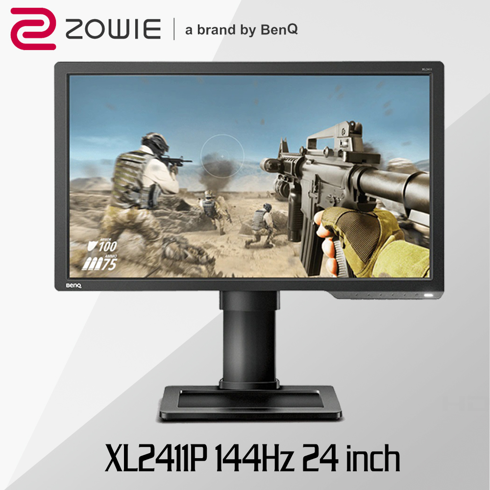 美品】BenQ ZOWIE XL2411P 144Hz 1ms 24インチ esports ゲーミング ...