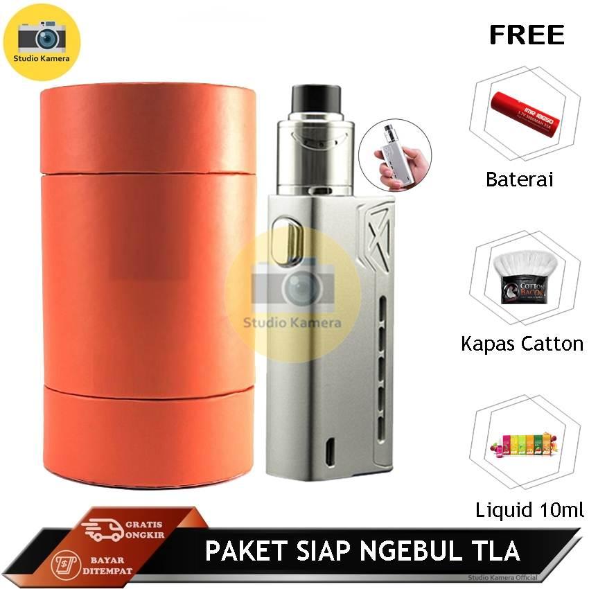 Studio Kamera - Paket Siap Ngebul TLA Terminator Rokok Elektrik Vape TLA + Free Baterai Kabel Data Coil Liquid Kapas Studio Kamera - Paket Siap Ngebul TLA Terminator Rokok Elektrik Vape TLA + Free Baterai Kabel Data Coil Liquid Kapas