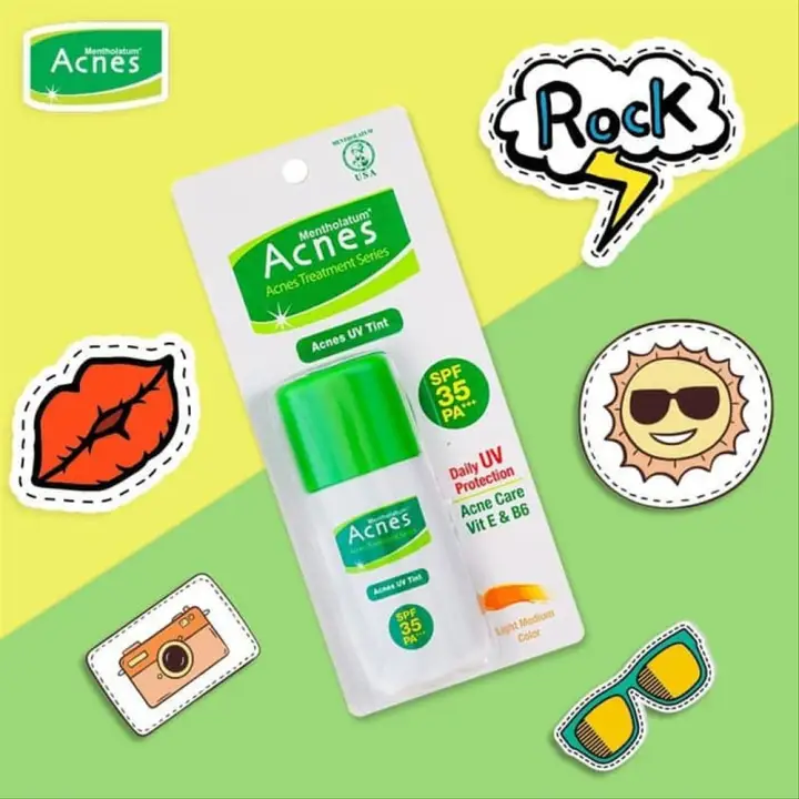 sunblock acnes