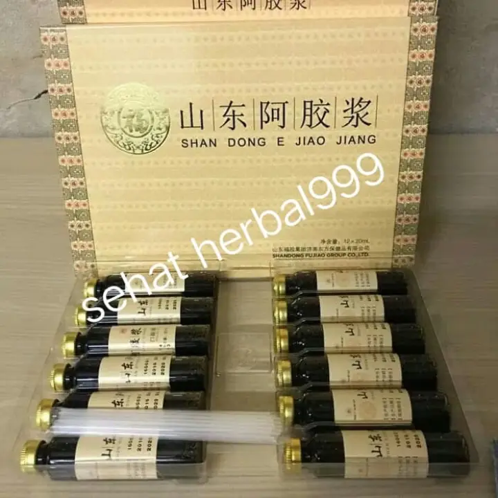 Fufang Ejiao Jiang Asli Obat Penambah Darah Dan Trombosit Lazada Indonesia